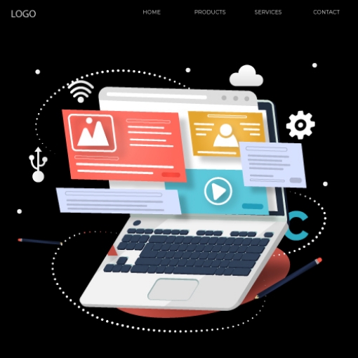 Picture of WEBSITE 1 LANDING PAGE + EMAIL