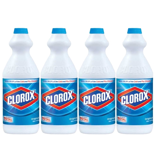 صورة كلوركس  تنظيف زايد تطهير الاصلي 500 مل 4 حبة