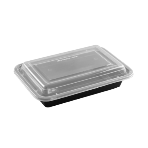 Picture of mic.cont.rect 16 oz black w\lid (re16) pgl