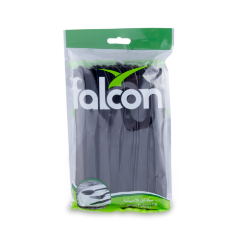 Picture of falcon black plastic knife - hd