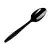 Picture of falcon black plastic spoon - hd