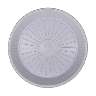 صورة صحون بلاستيك سادة مدور 26