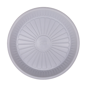 Picture of Plastic Plate Round Plain 26