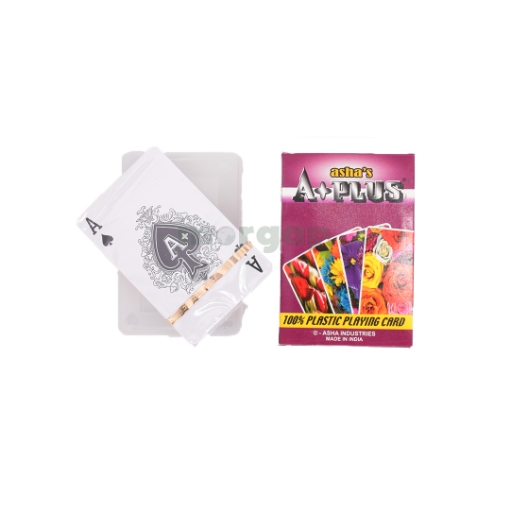 Picture of A Plus Plastic Playing Card 
