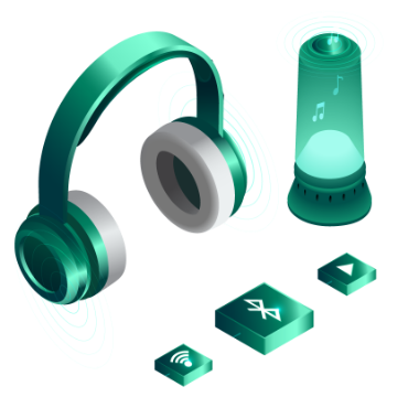 صورة لقسم الصوت