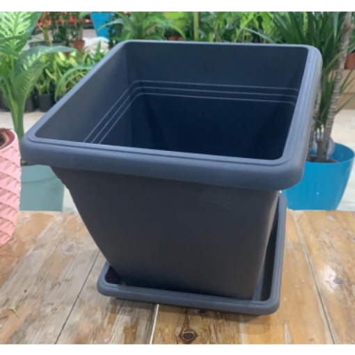 Picture of Black square basin #