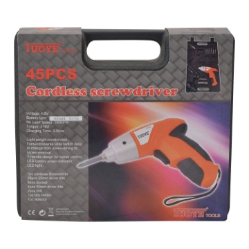 Picture of Cordless Screwdriver 45 Pcs  