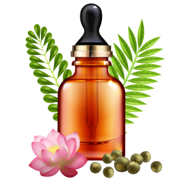 صورة لقسم زيوت طبيعية 