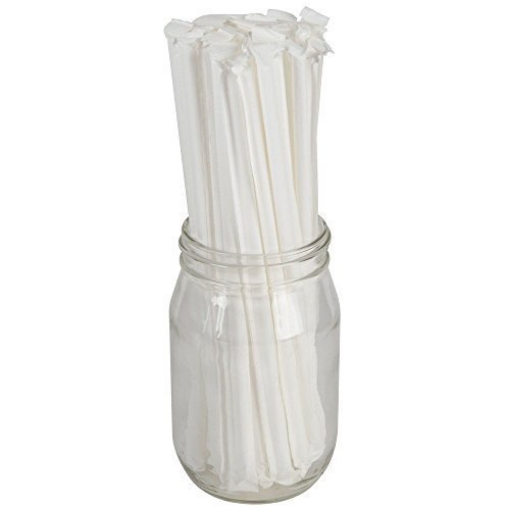 Picture of PLASTIC STRAW 6 MM SINGLE WRAPPED