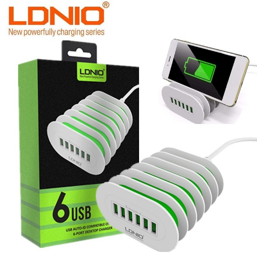 Picture of  Ldnio 6 USB Desktop Charger