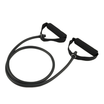 Picture of  Resistance training elastomer with handle 4, black color
