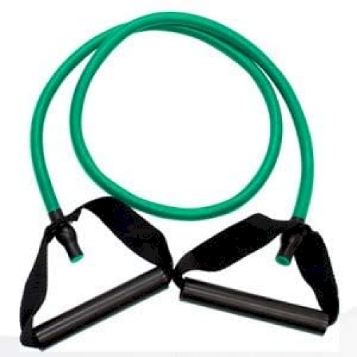 Picture of  Resistance training elastomer with handle, 3 green color