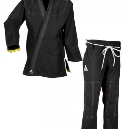 Picture of Black / Yellow Contest Jujitsu Suit