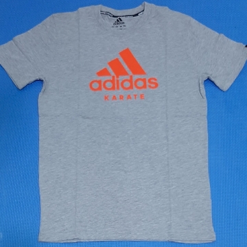 Picture of Adidas Karate T-Shirt - Gray / Orange