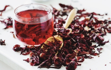 Picture of Hibiscus leaves 