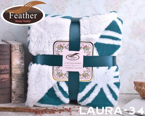 Picture of بطانيه مايكرو كالفو  نفرين شعر ومن الداخل فرو