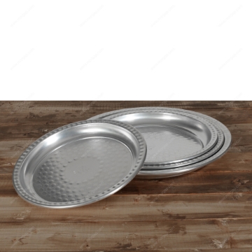 Picture of DECORATED ROUND SERVING TRAY 