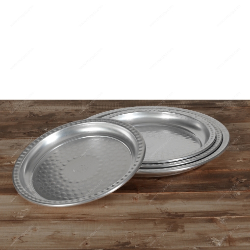 Picture of DECORATED ROUND SERVING TRAY 