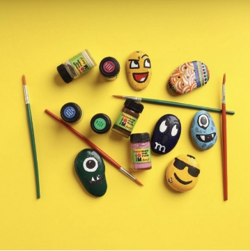 Picture of 	DO IT YOUR SELF , PAINT ON STONE