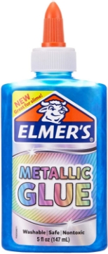Picture of ELM METALLIC GLUE BLUE 5OZ