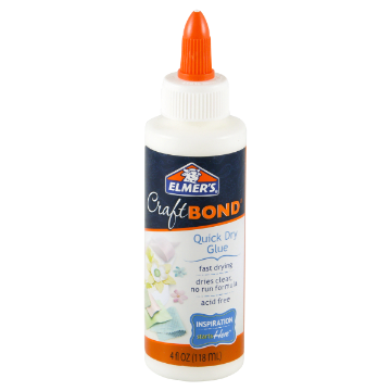 Picture of Elmers  Craft Bond Fabric&Paper Glue, 4 Oz, Clear