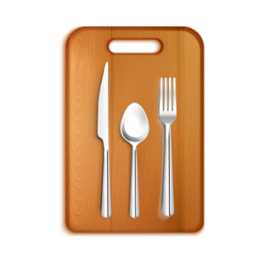 صورة لقسم ادوات الطبخ