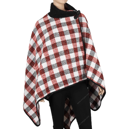 Picture of woman winter shawl