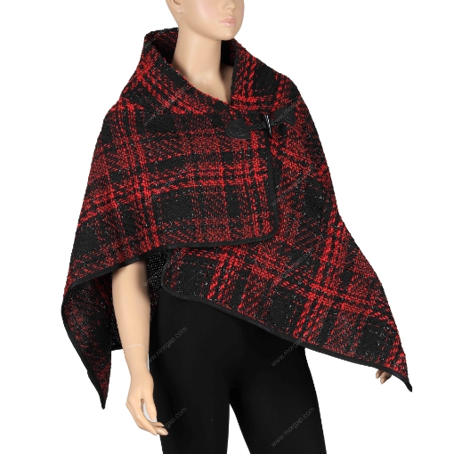 Picture of woman winter shawl