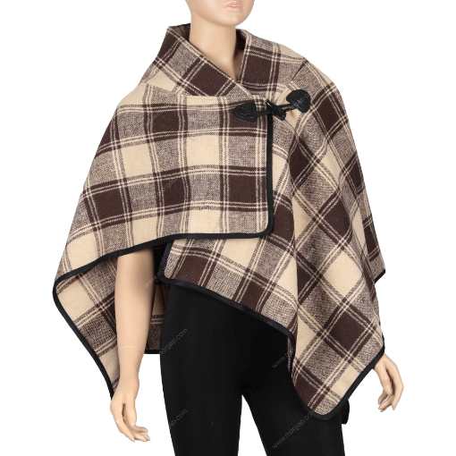 Picture of woman winter shawl