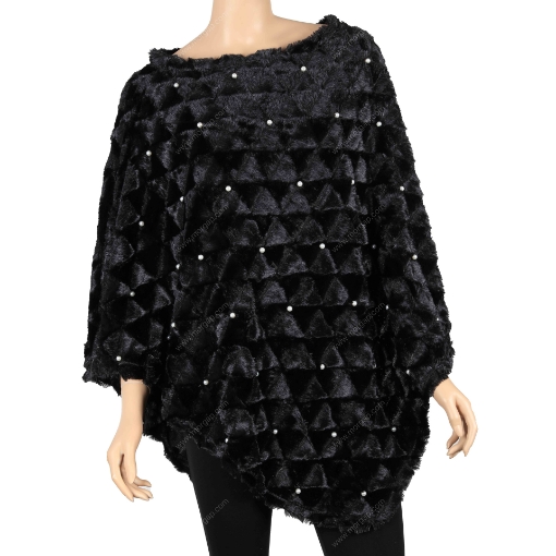 Picture of woman winter shawl