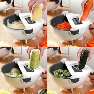 Picture of 10 in 1 mandoline colander vegetable cutter
