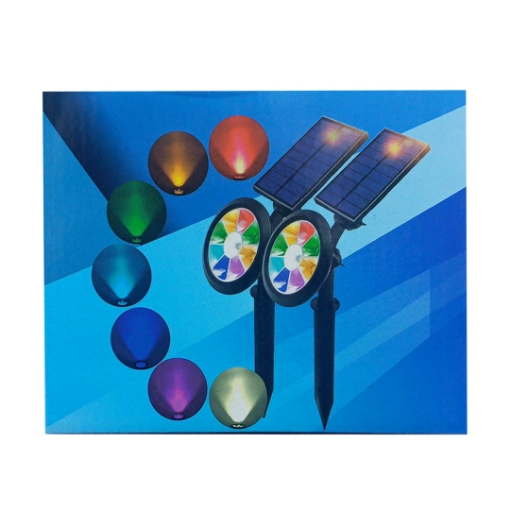 Picture of outdoor solar magic light 