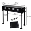 Picture of Metal Fordable BBQ Grill with Cook Plate