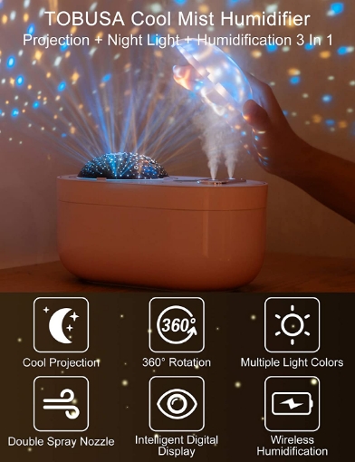 Picture of TOBUSA Cool Mist Humidifier Diffuser