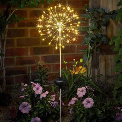 Picture of Solar Starburst Stake Lights 2pk