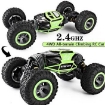 Picture of Leopard King Rock Crawler one Press Deformation R/c Car (Green)