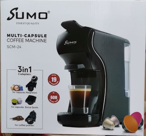 Picture of Italian Espresso Electric Coffee Capsule Machine 3 in 1