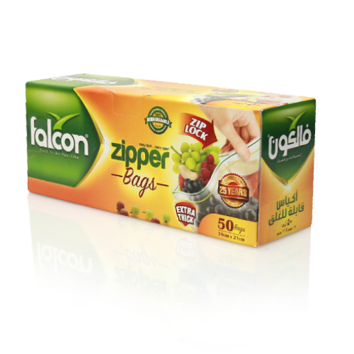 Picture of   Falcon Freezer Zipper Bag 21 x 18 cm