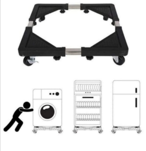 Picture of Anva Washing Machine Stand and Refrigerator Stand Size Adjustable