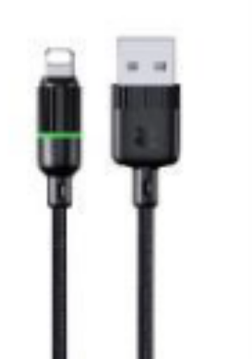 Picture of R10 Lightning Metal Braided Auto Disconnect Charge & Sync Cable -كاب