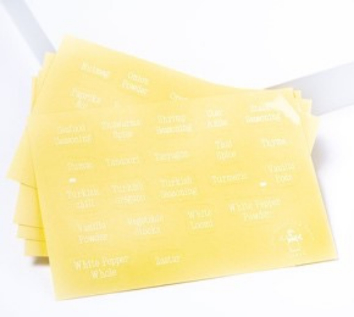 Picture of Spices Names In English - Stickers