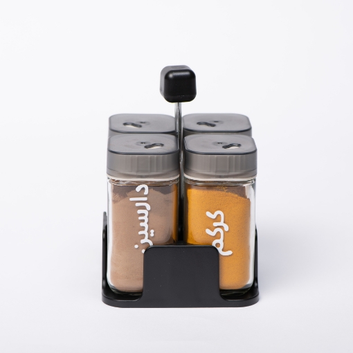 Picture of Regular - Spices jars holder, 4 jars