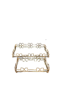 Picture of Iron tray with mirrors