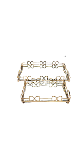 Picture of Iron tray with mirrors