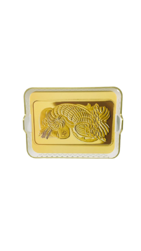 صورة صينية ذهبية