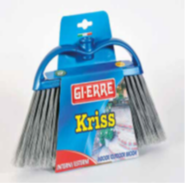 Picture of Indoor/outdoor long fibers “Kriss” broom + printed hanging card