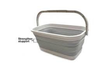 Picture of foldable wooden basket