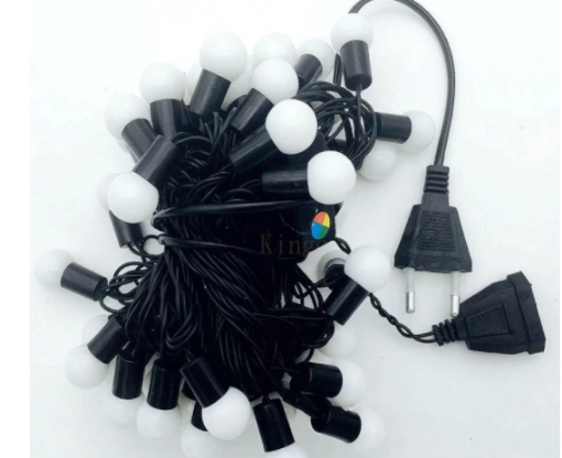 Picture of luminous bulbs