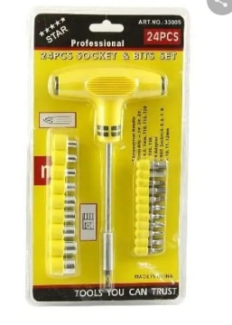 Picture of Screwdriver and socket set