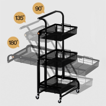Picture of storage racks foldable basket